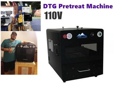 Dtg Pretreatment Machine - 110v Spray Pretreatment Machine Dtg Pretreat Machine Single Nozzle Ebay