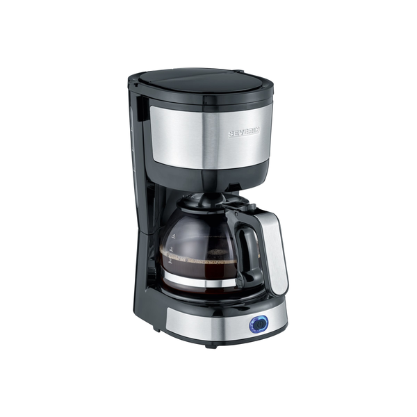 Severin Ka 4808 Kaffeemaschine 4 Tassen Ka 4808 Silber Filterkaffeemaschine-image