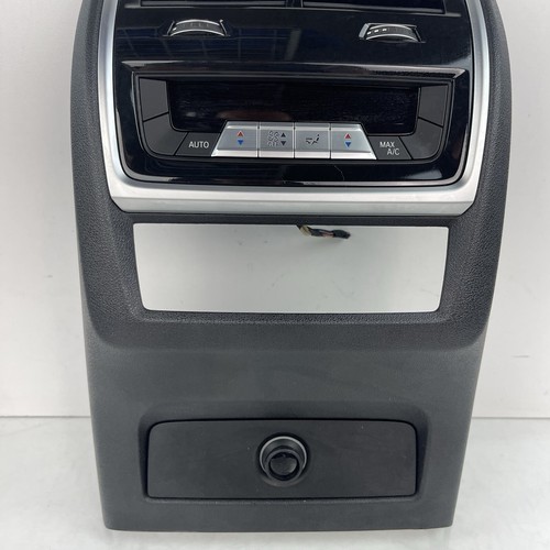 2019 2020 2021 BMW X6 X5 G05 Center Console Rear Panel Panel Climate Control OEM - Picture 2 of 8