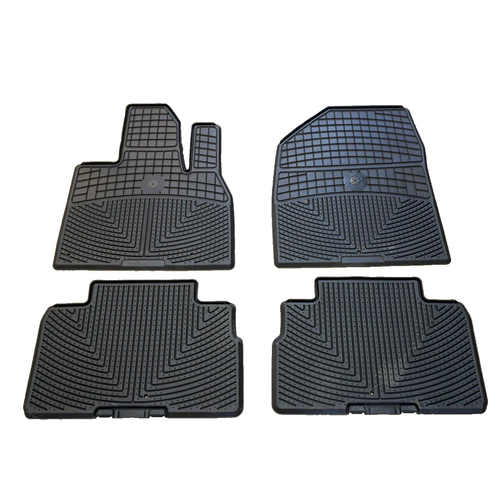 2020 - 2023 Kia Telluride WeatherTech All-Weather 1st, 2nd Row Rubber Floor Mats - Picture 2 of 10