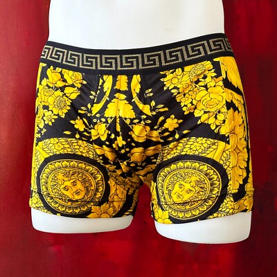 GIANNI VERSACE MARE swim trunks Baroque print from S/S 1995 | eBay