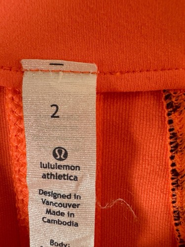 Lululemon Women’s Forme Jacket Light Flare Classic Stripe Inkwell Sz 2 EUC - Picture 5 of 7
