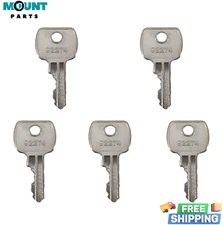 5 Ignition Key For Ford JCB New Holland Case Lucas Tractor 92274 86502903