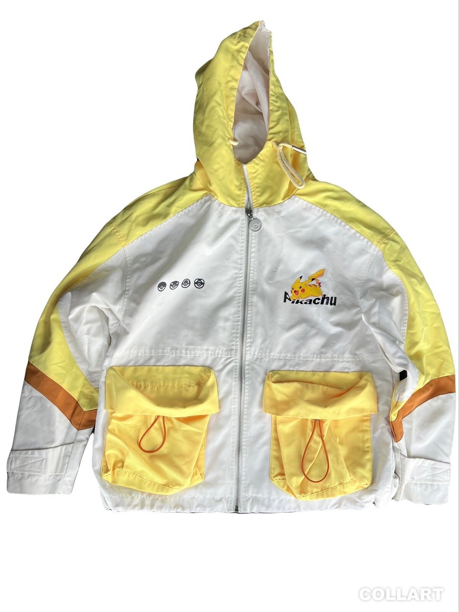 Pikachu Pokemon Lil Better Windbreaker Hoodie Jacket XS | eBay