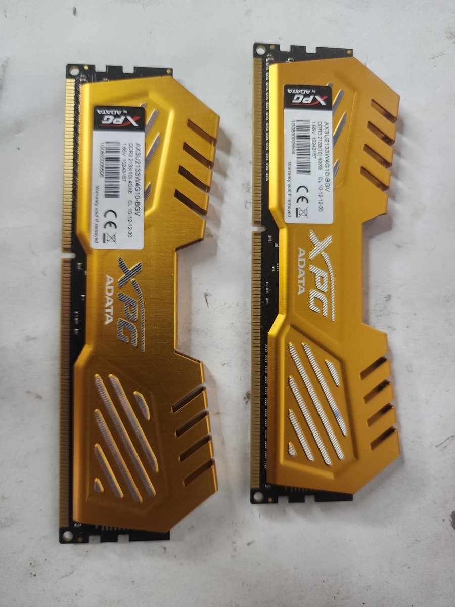 ADATA 8GB 2133 2本 Adata XPG 8gb (4GBx2) DDR3 2133MHz Desktop Memory Ram