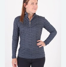 Eddie Bauer Womens 1/4 Zip Fleece Sweatshirt Gray Size XL