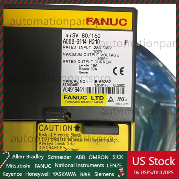 1PC FANUC A06B-6114-H210 Servo Driver A06B6114H210 New Fast Shipping US Free TAX