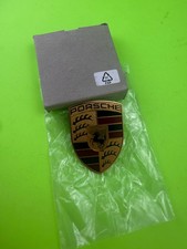 Porsche Hood Metal Crest Emblem 9p1853601