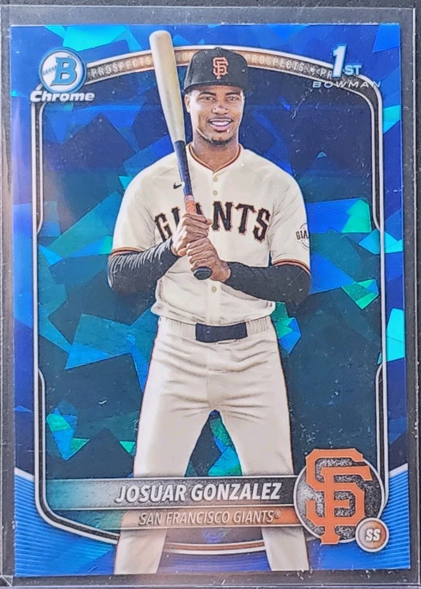 2025 Bowman Chrome Sapphire Edition - Chrome Prospects Josuar Gonzalez #BCP-153