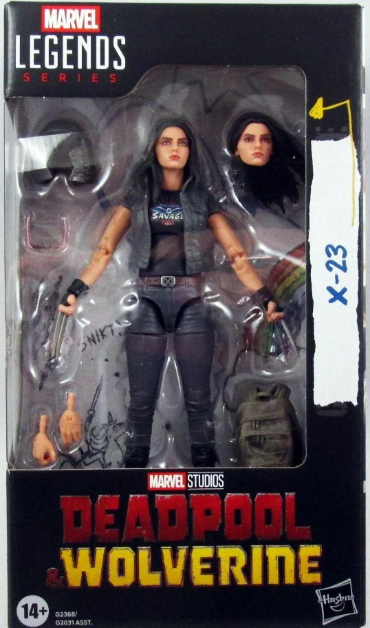 Marvel Legends X-23 Laura figurine de collection Hasbro haute finition