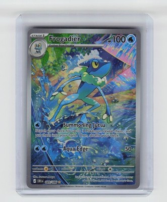 Frogadier 089/086 Holo Illustration Rare Chaos Rising Pokemon Holo Near Mint