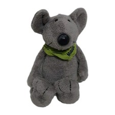 Nici Maus Plüsch Stofftier Mit Halstuch Plüschtier Kuscheltier Ca. 21cm Grau 