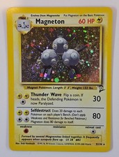 2000 Pokemon 9/130 Magneton Unlimited Holo Rare Base Set 2 English WOTC TCG Card on eBay