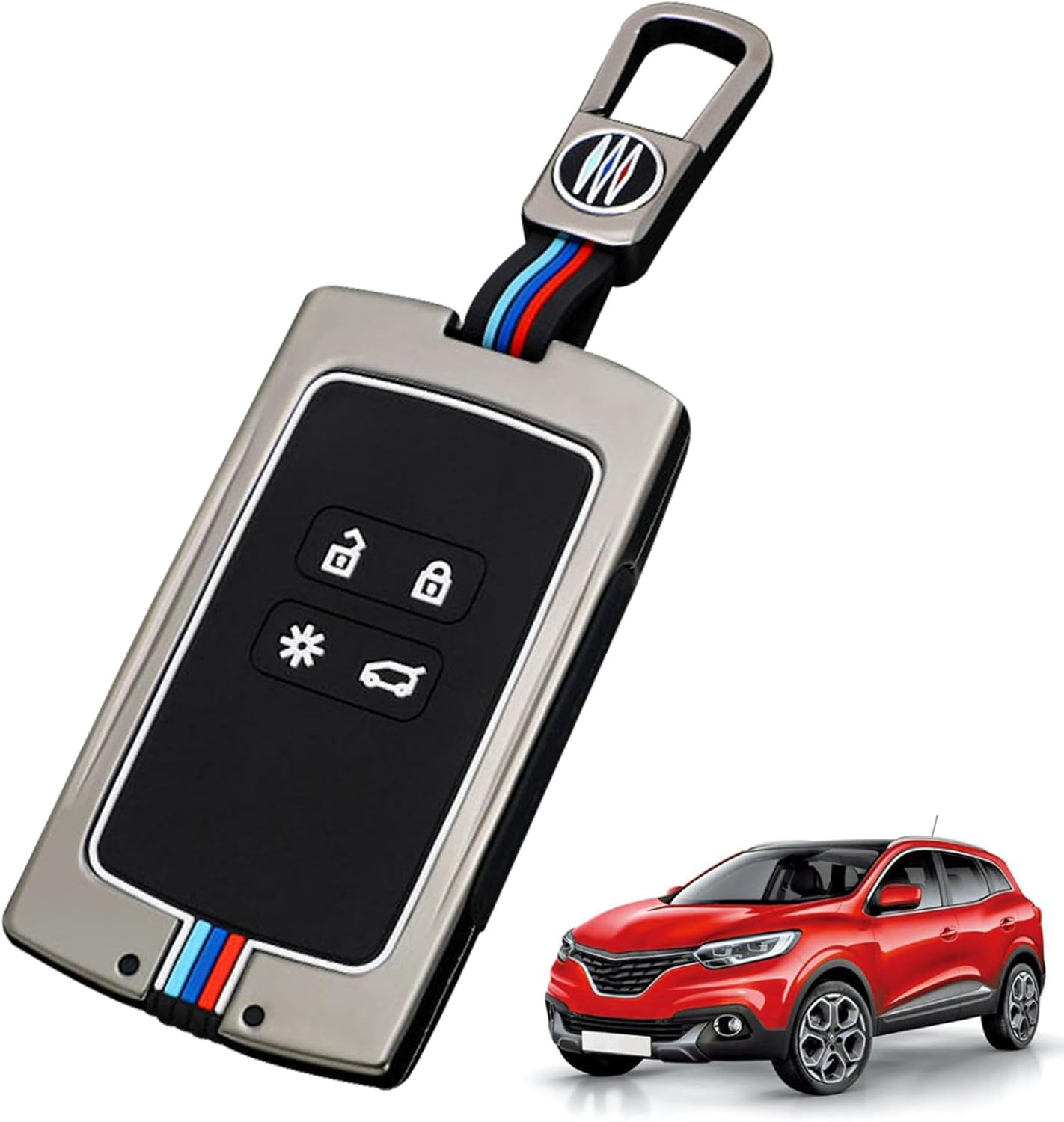 Custodia Chiave Renault Compatibile | Design Anti-Shock per Arkana Zoe