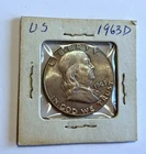 1963-D Franklin half dollar