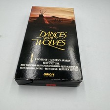 Dances With Wolves - Kevin Costner -Orion Home Video VHS
