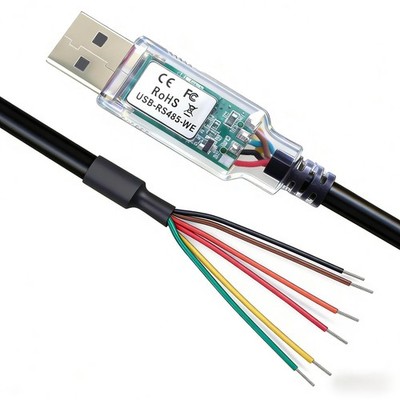 USB to RS485 Serial Cable, USB to RS485-WE Wire End UART Converter with FT232...