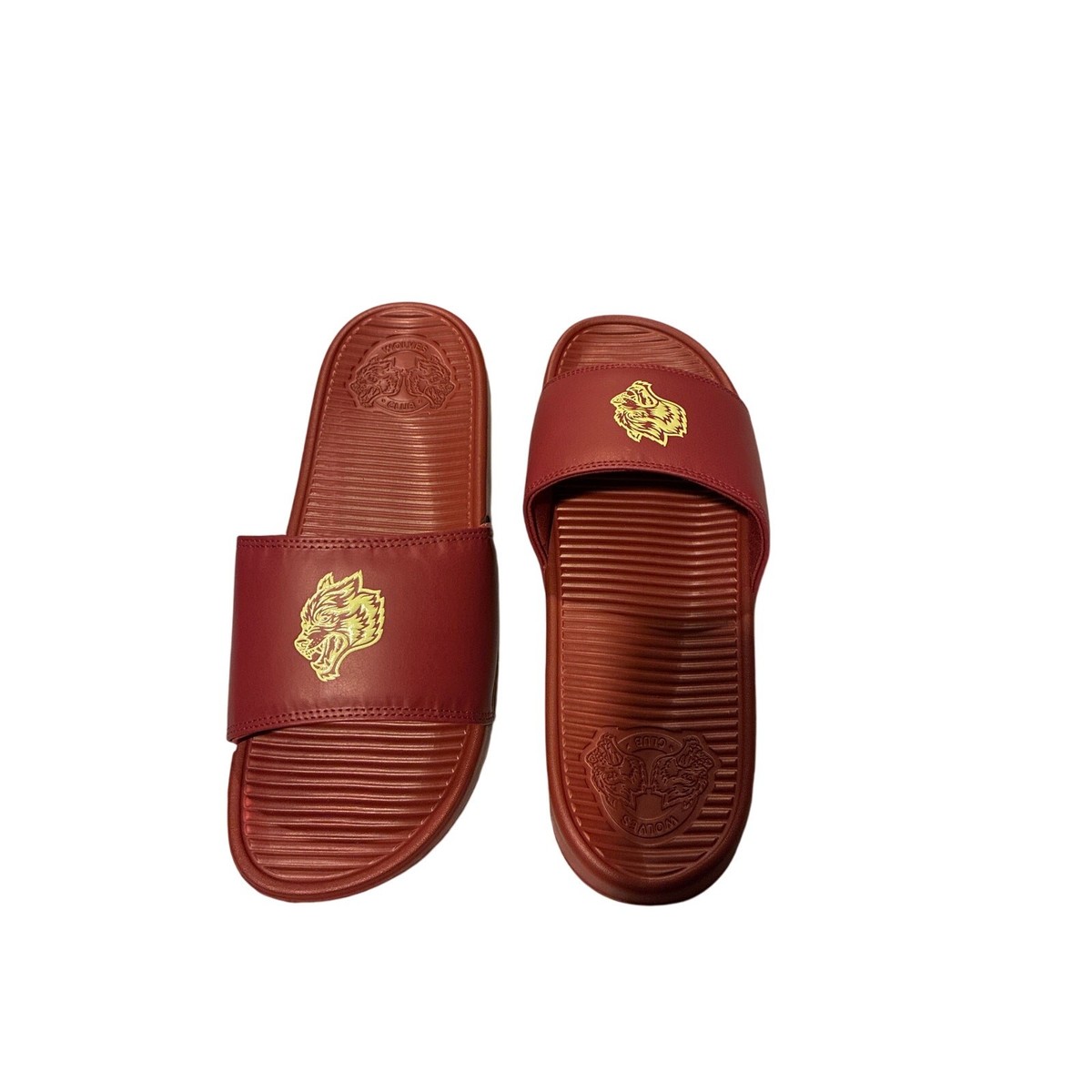 Stylish Maroon Darc Sport Slides Amazon.com | BOSS Men main image 4