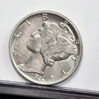 1940 Mercury Dime - Full Bands - BU (#60598-L)