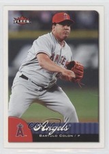 2007 Fleer Bartolo Colon #179 06p8