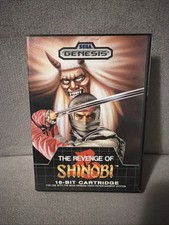 Sega Genesis The Revenge of Shinobi, CIB Complete in Box, Excellent Condition