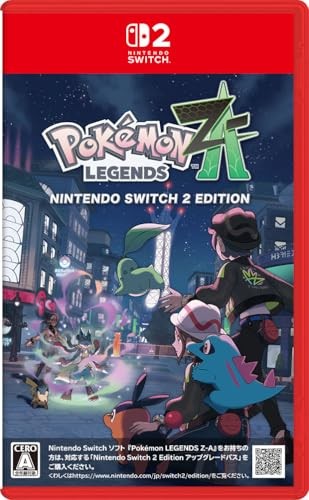 Pokémon LEGENDS ZA Nintendo Switch 2 Edition Supported languages: English,Germa