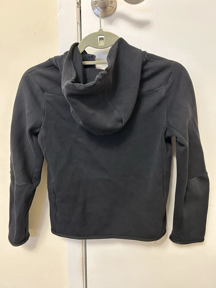 Sudadera con Capucha Nike Tech Ropa Deportiva Niños Mediana en Negro Ajuste Estándar Talla M Foto 2 de 4