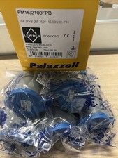 Palazzoli 16A 3-Pin 240V Power Plugs Pack of 5  For 25£ 