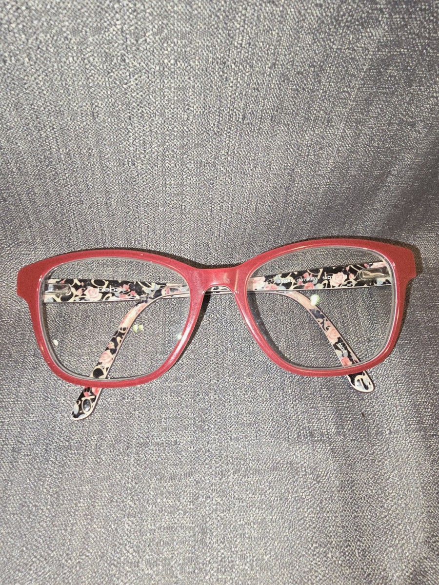Bebe Ruby Glasses Frames Only Floral BB5184 601 53-17 140  display picture 3