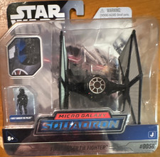 Jazwares Star Wars Micro Galaxy Squadron First Order TIE Fighter Series 3 Pilot