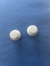 USA New Wii U Gamepad Repair Part Analog Joystick Thumbstick Cap Cover x 2 WHITE