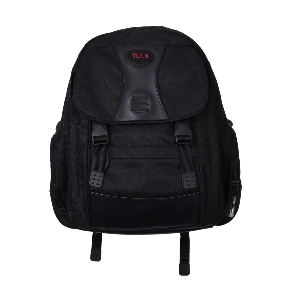 TUMI T2 Rucksack Backpack Ballistic Nylon Laptop Business Pad Schwarz Y2k Reisen