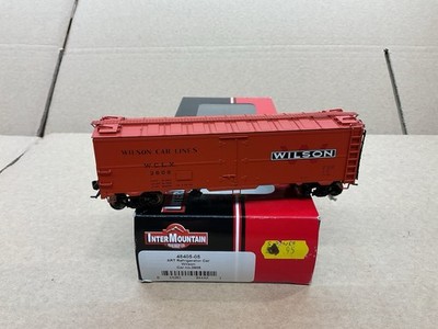 INTERMOUNTAIN HO SCALE BOX CAR WAGON KÜHLWAGEN WILSON WCLX SCHÖN!