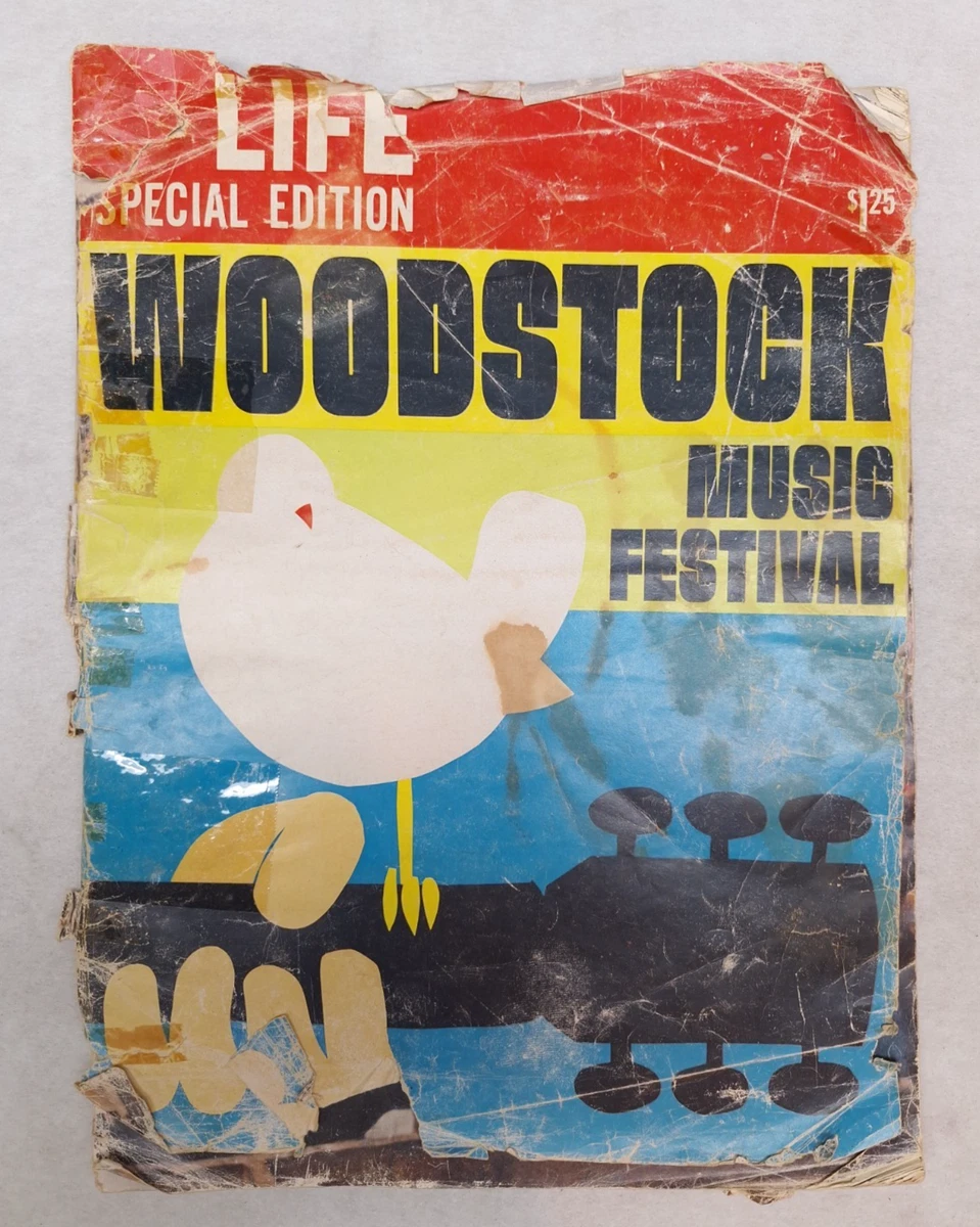 【美品】1969年 当時物 LIFE WOODSTOCK MUSICフェス特集号 Life Magazine Woodstock for sale | eBay