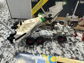 LEGO Vintage Classic Space Set 6870 Space Probe 100% Complete W Box Manual Mini