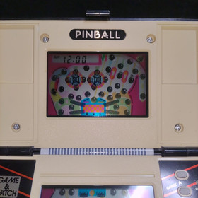 Nintendo Game & Watch Pinball Handheld System Console 1983 PB-59 Retro Game Used