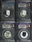 2014-P, D, S, & W 50th Anniv. Kennedy Half Dollar Set PCGS MS/PR-70 First Strike