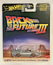 Hot Wheels Premium Pop Culture Back to the Future III Time Machine 50's Version