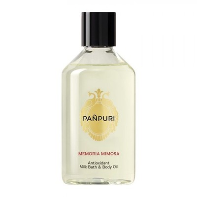 PANPURI INTENTION MEMORIA MIMOSA Antioxidant Milk Bath & Body Oil  Mimosa, Carda