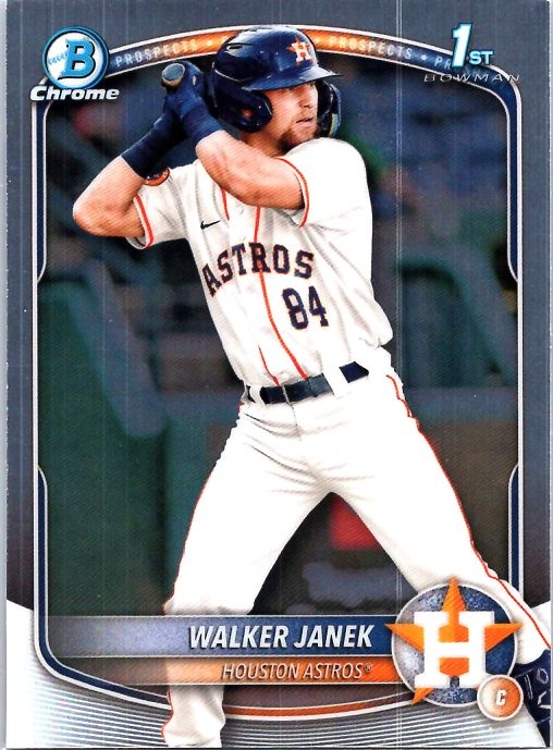 2025 Bowman #BCP-15 Walker Janek Chrome Prospects