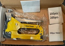 Heavy Duty 3 Way Hand Staple Gun, SKU # 8P69 ,new never used