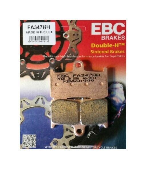 EBC FRONT Sintered Brake Pads FA347HH TRIUMPH Tiger 1050 2007 2008 - 2011 2012