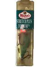 Mann's Stretch Plus Imitator Lure Bleeding Bunker Fishing Vintage READ