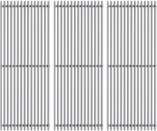 Sf4103(3-Pack) 17 3/4" Stainless Steel Cooking Grid Grates Replacement for Charm