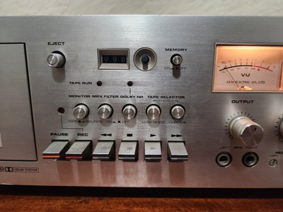 Akai GXC 740D 3-Head Dual Capstan Stereo Cassette Tape Deck | eBay