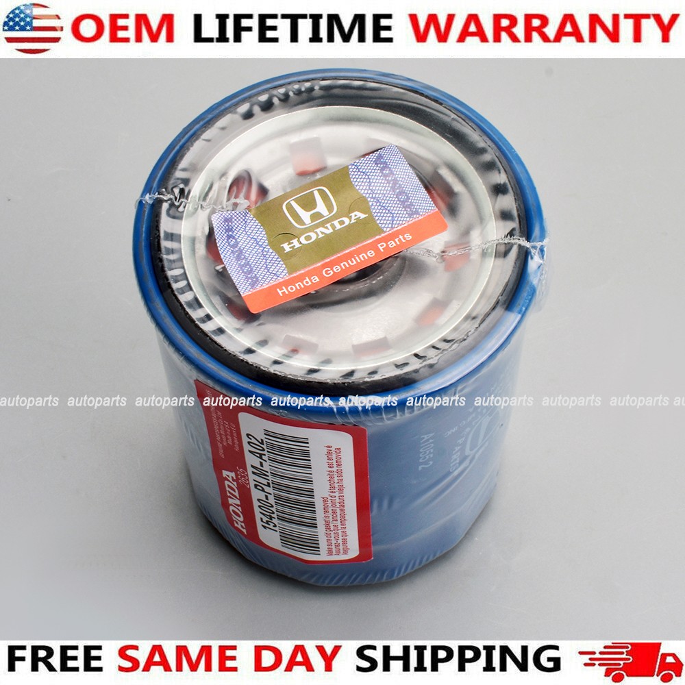 6PCS For Genuine OEM Oil Filter 15400-PLM-A02  Acura WITH Drain Plug Washer USA