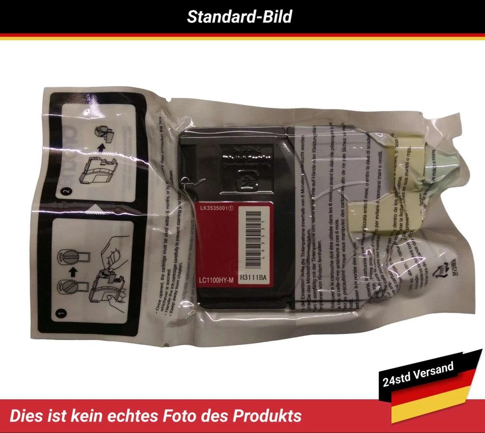 LC-1100HYM Brother MFC-5890CN (EU) Tintenpatrone Magenta - Bild 3 von 4