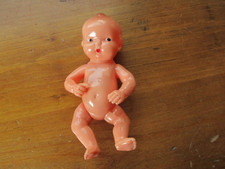 VINTAGE IRWIN HARD PLASTIC CELLULOID KEWPIE BABY DOLL ITALY