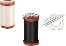 Upholstery Repair Kit - Coats Clark Extra Strong Upholstery Thread/Needle B/W