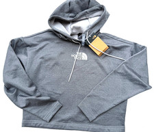 New THE NORTH FACE Women's Sweatshirt Horizon Performance Fleece Crop Hoodie S